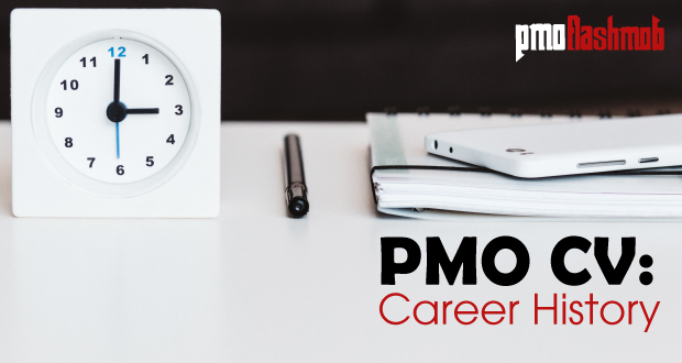 PMO CV: The Career History