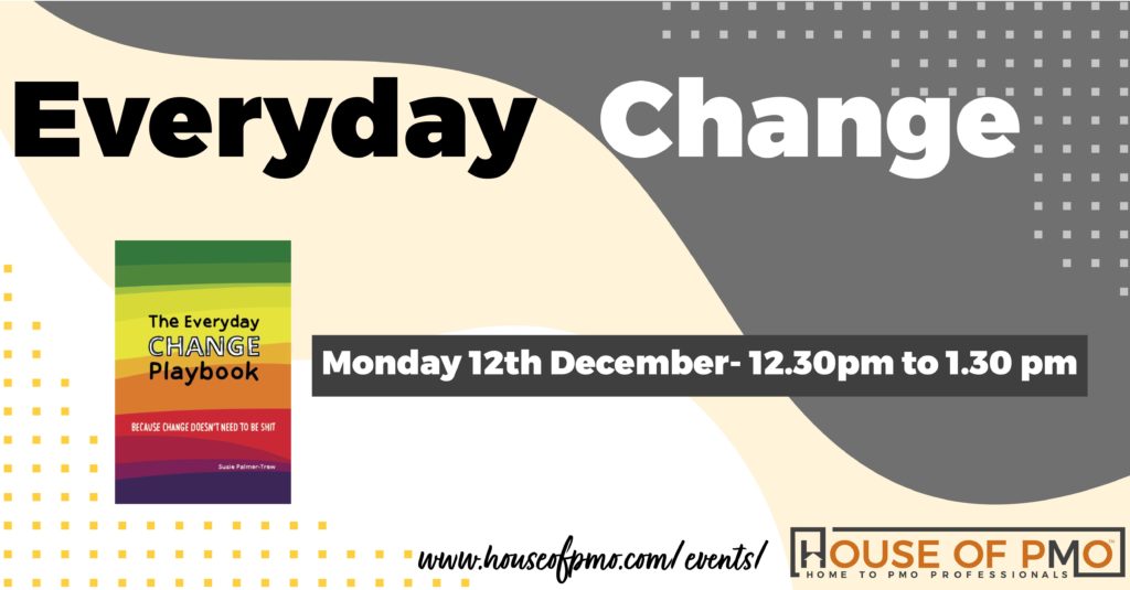 Image for the event Everyday change on the 12th of December