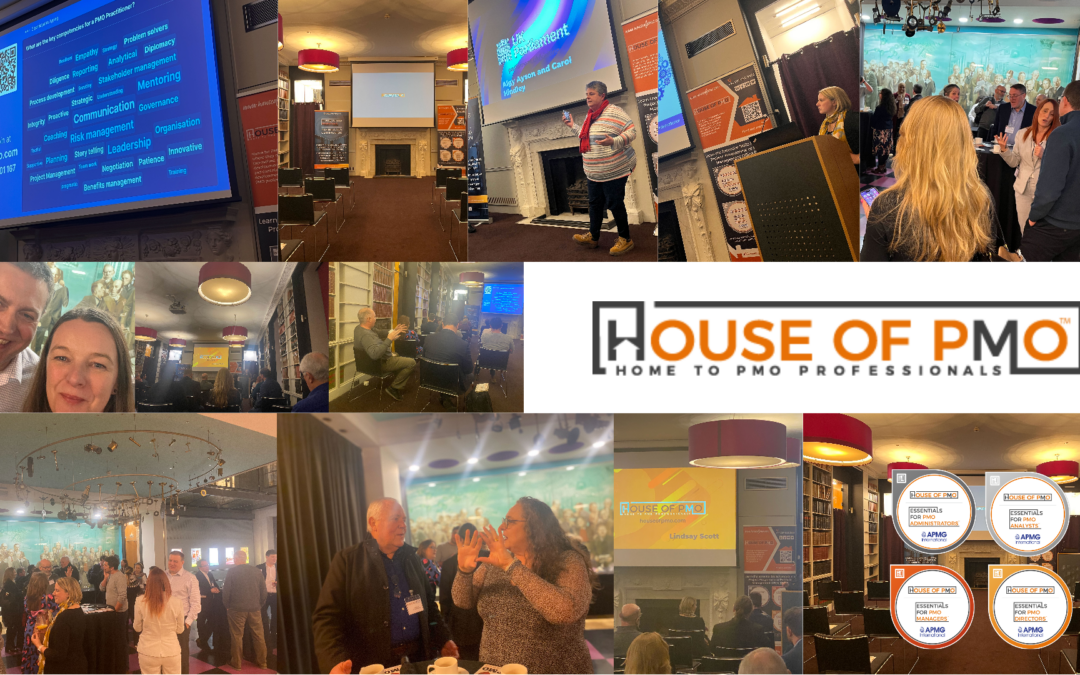 The House of PMO Launches the Essentials Certifications for PMO Professionals || Mayfair, London 25th January 2023