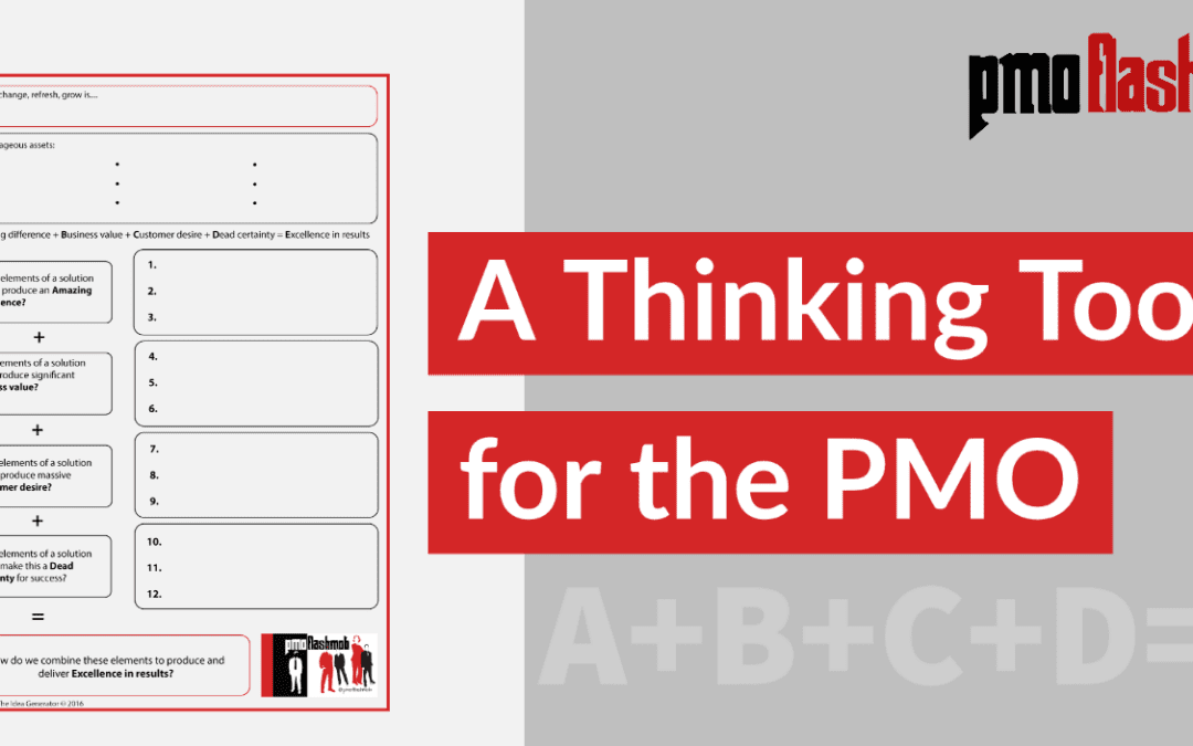 A Thinking Tool for the PMO