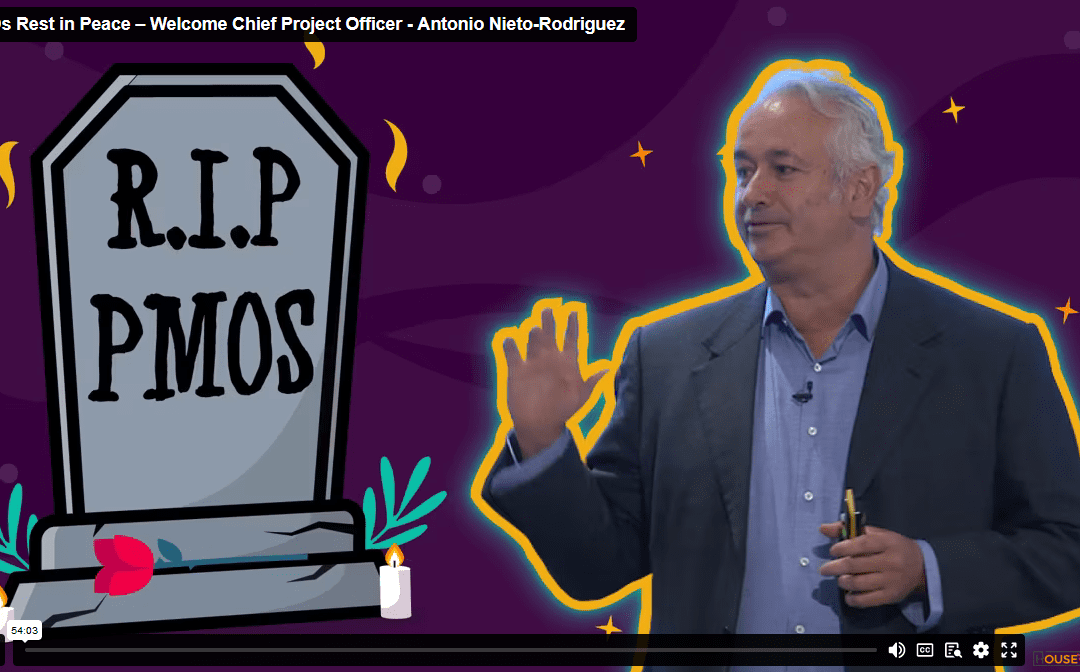 PMOs Rest in Peace – Welcome Chief Project Officer