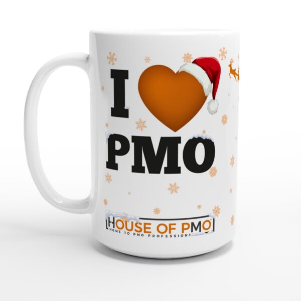 I Love PMO Xmas Mug