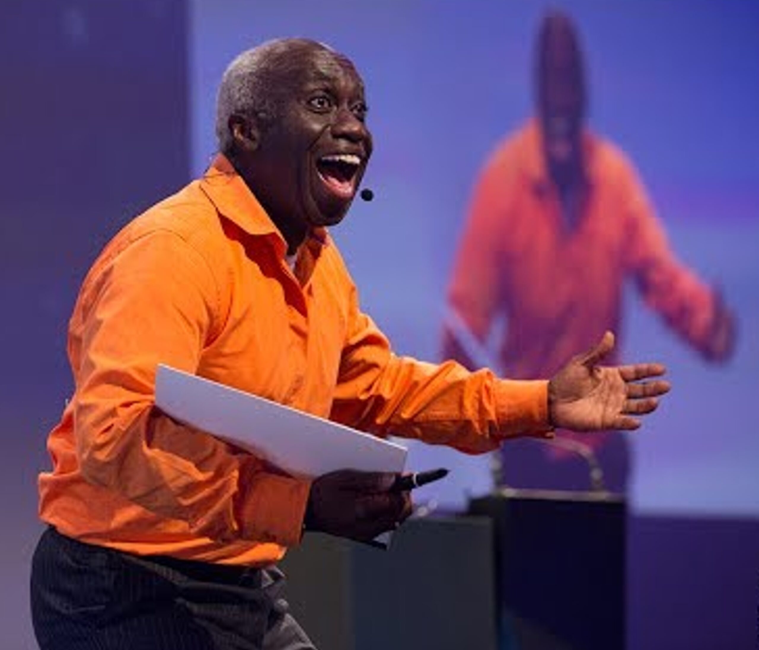 Eddie Obeng on papershow USI Square