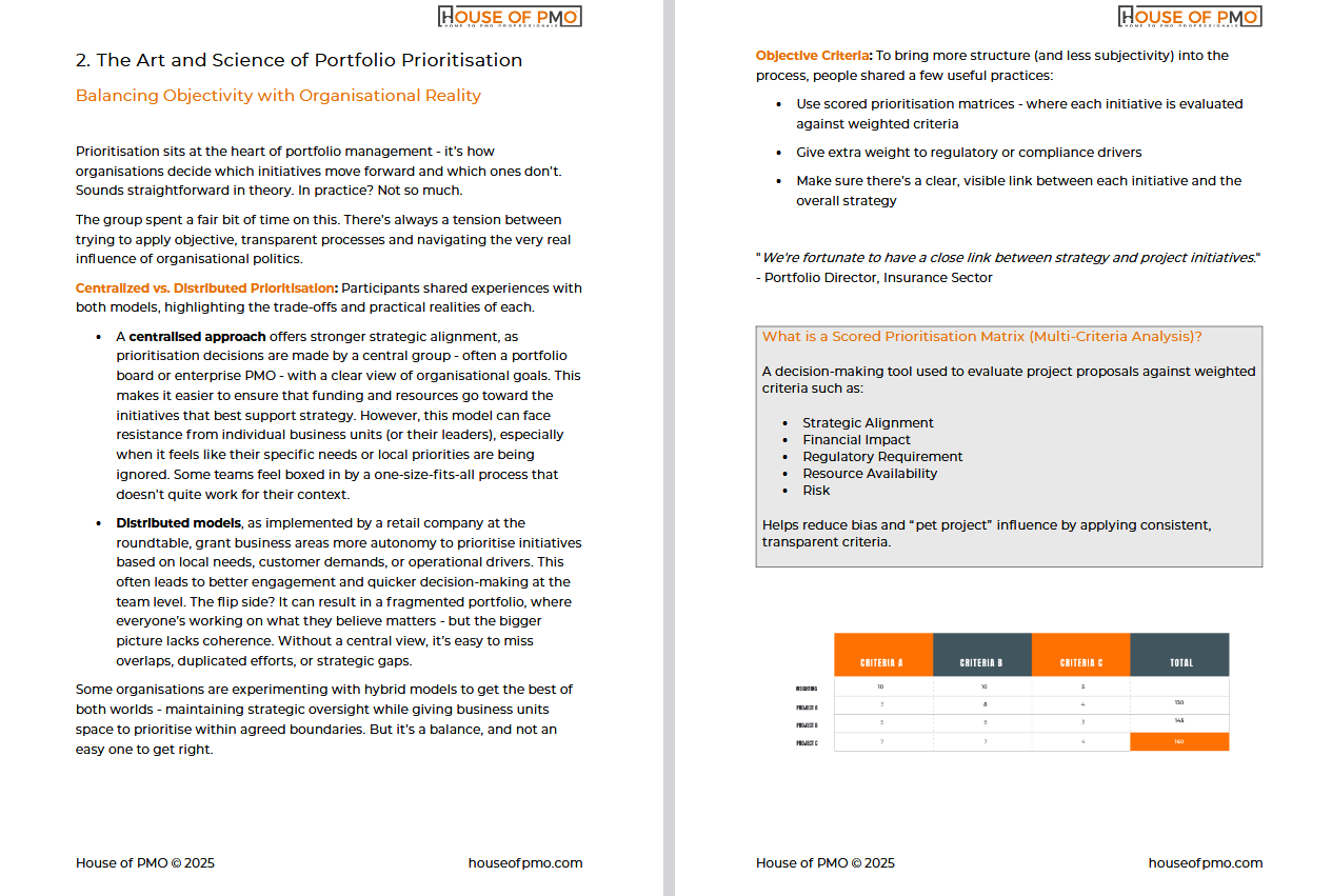 Strategic Portfolio Management Whitepaper